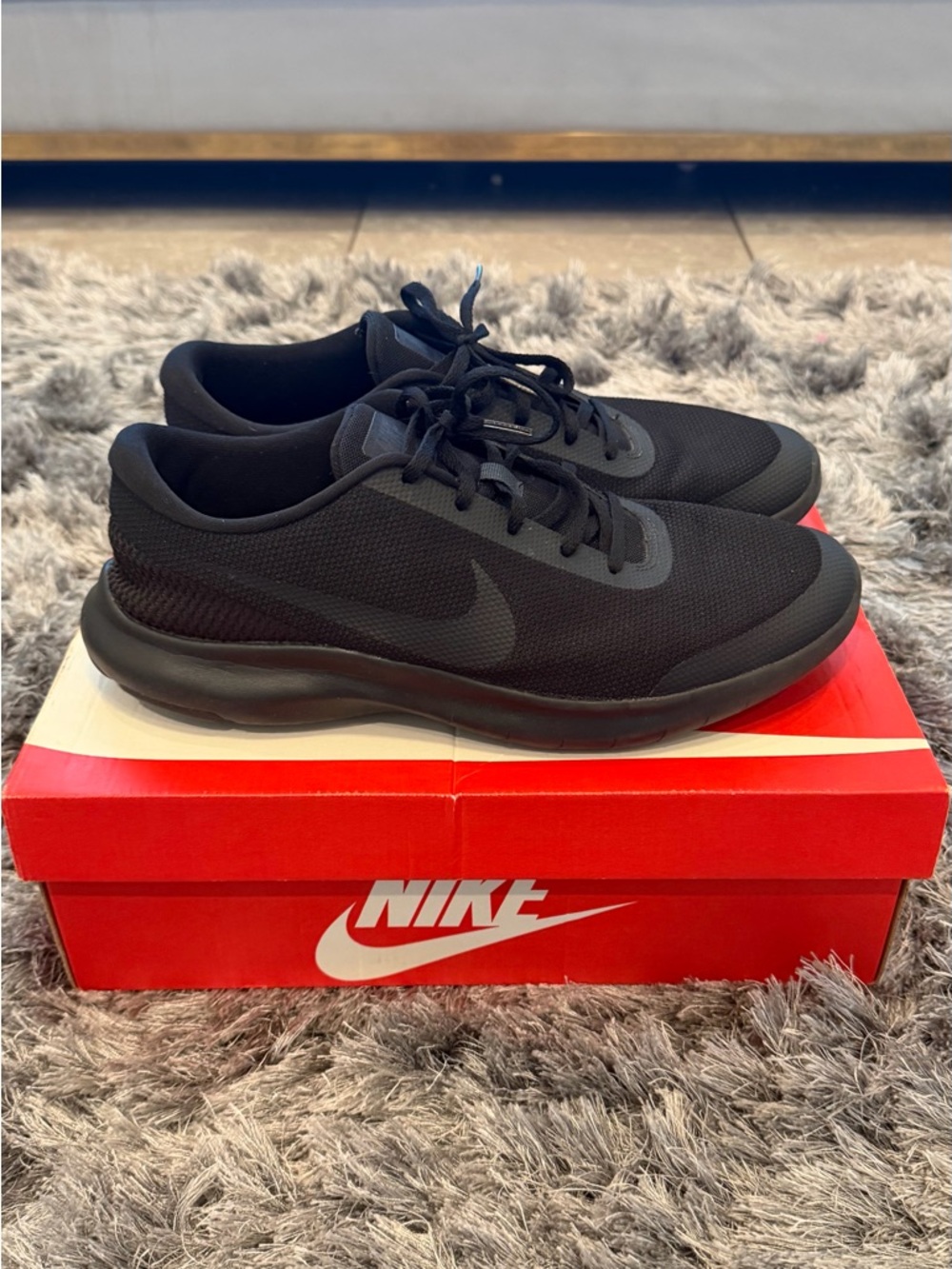 Nike Black Low-Profile Mesh Sneakers
